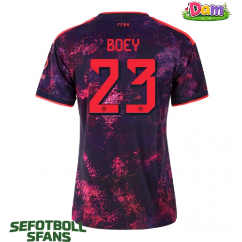 Bayern Munich Sacha Boey #23 Tredje Tröja Kvinnor 2026-27 Kortärmad